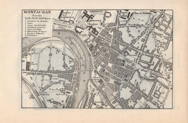 LAMINA V12781: Plano de Montauban