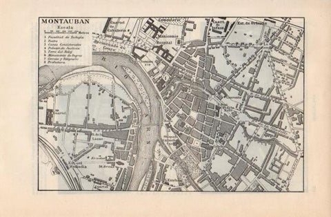 LAMINA V12781: Plano de Montauban