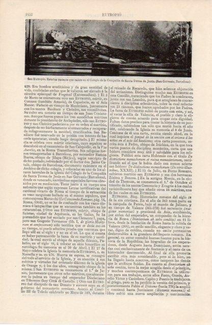 LAMINA V12689: San Eutropio en las Teresianas de Barcelona
