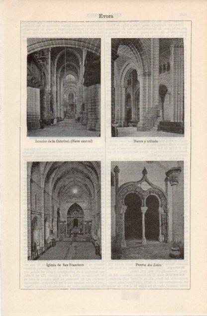 LAMINA V12696: Catedral de Evora