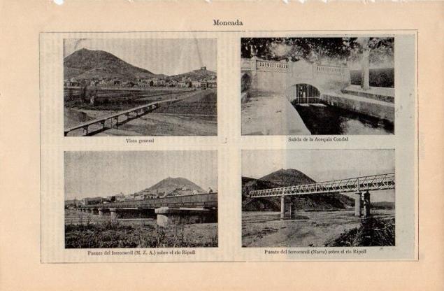 LAMINA V12718: Vistas de Montcada, Barcelona