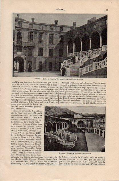LAMINA V12713: Palacio de Monaco