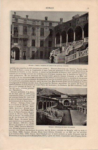 LAMINA V12713: Palacio de Monaco