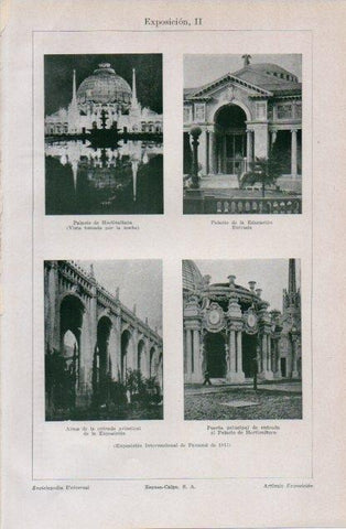 LAMINA V12705: Exposicion Internacional de Panama de 1915