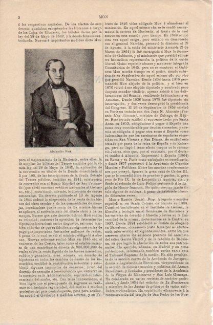 LAMINA V12710: Alejandro Mon