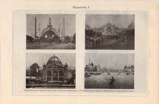 LAMINA V12704: Exposicion Internacional de Paris de 1900