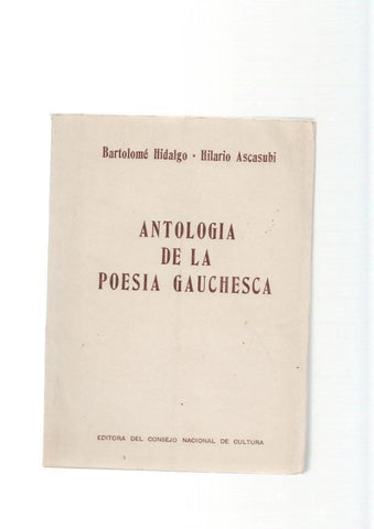 Antologia de la Poesia Gauchesca