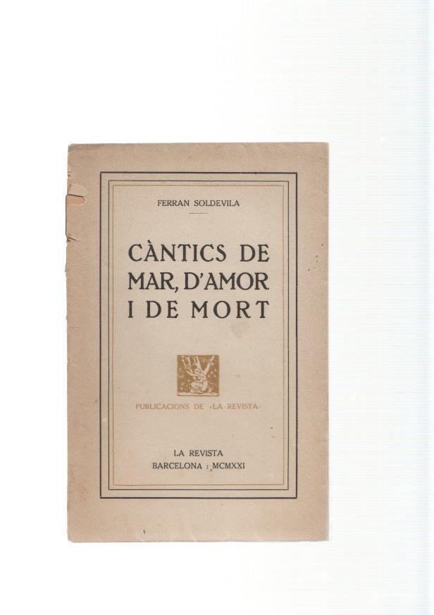 Cantics de mar, d'amor i de mort