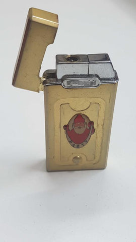 Mechero: tipo zippo con dibujo de gnomo o similar