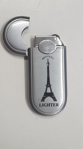 Mechero: tipo zippo con dibujo de la Torre Eiffel