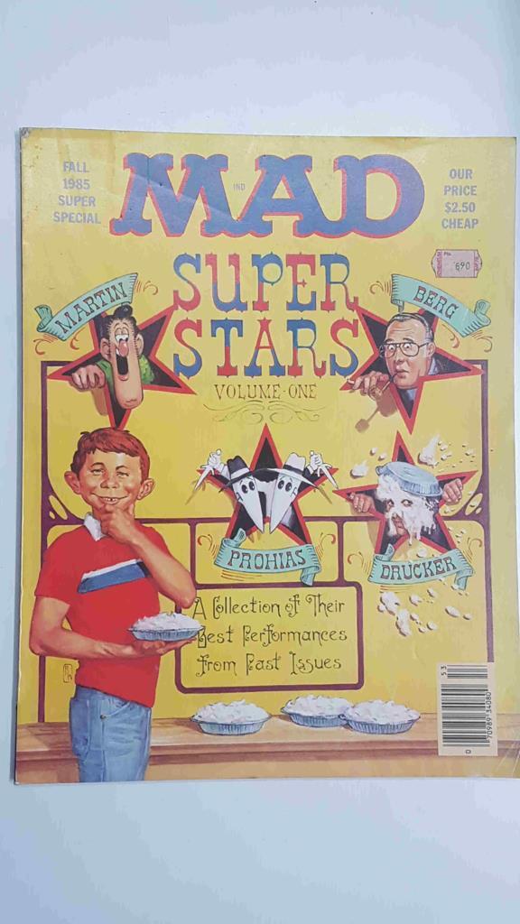 Revista: MAD Superstars vol. 1, Fall '85 Super Special num 52. 