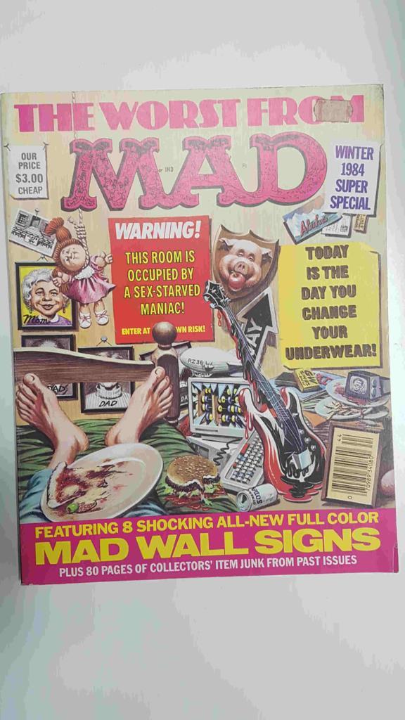 Revista: MAD winter 1984, Super Special num 49