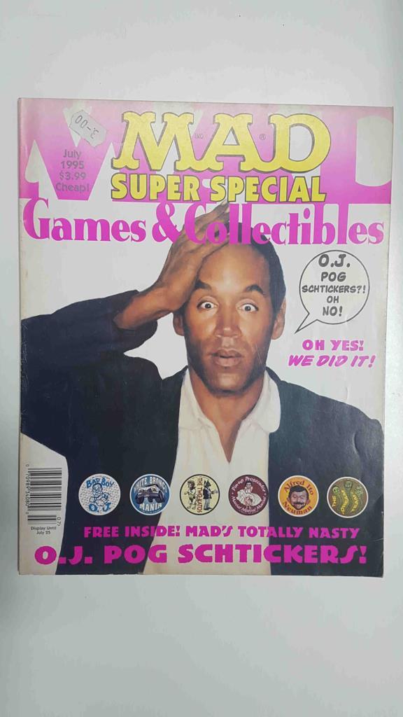 Revista: MAD Super Special num 105 july 1995. MAD Games & Collectibles