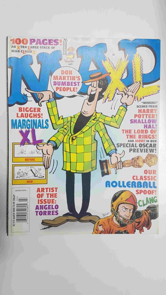 Revista: MAD XL num 14 march 2002