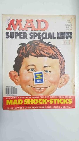 Revista: MAD Super Special num 27. MAD shock-Sticks