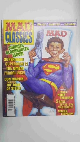 Revista: MAD Classics num 8 july 2006. TDon Martin takes on The Man of Steel