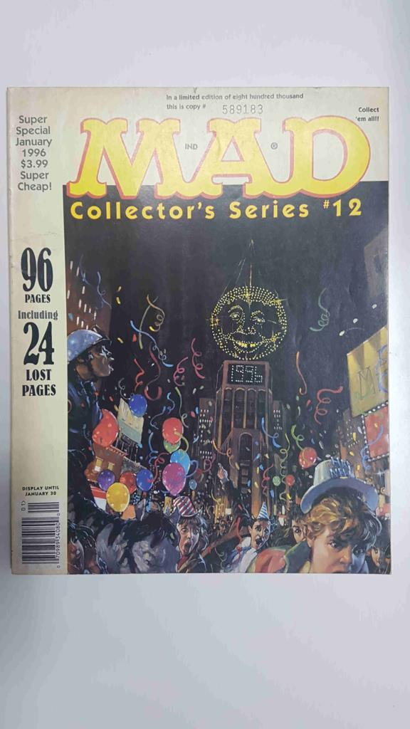 Revista: MAD Super Special num 110 january 1996, collector's series num 12