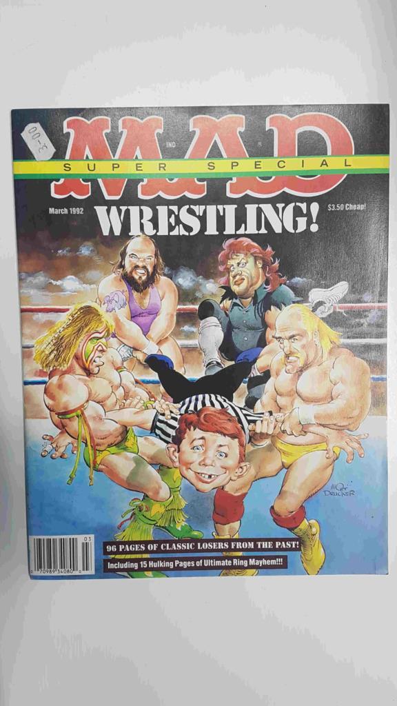 Revista: MAD March 1992 Super Special num 80. MAD Wrestling
