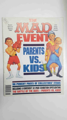 Revista: MAD Spring '89 Super Special num 66. The MAD Event, parents vs kids