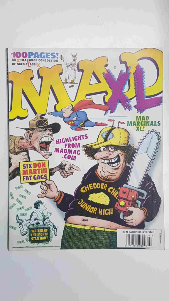Revista: MAD XL num 8 march 2001. Die Hard with no Variance