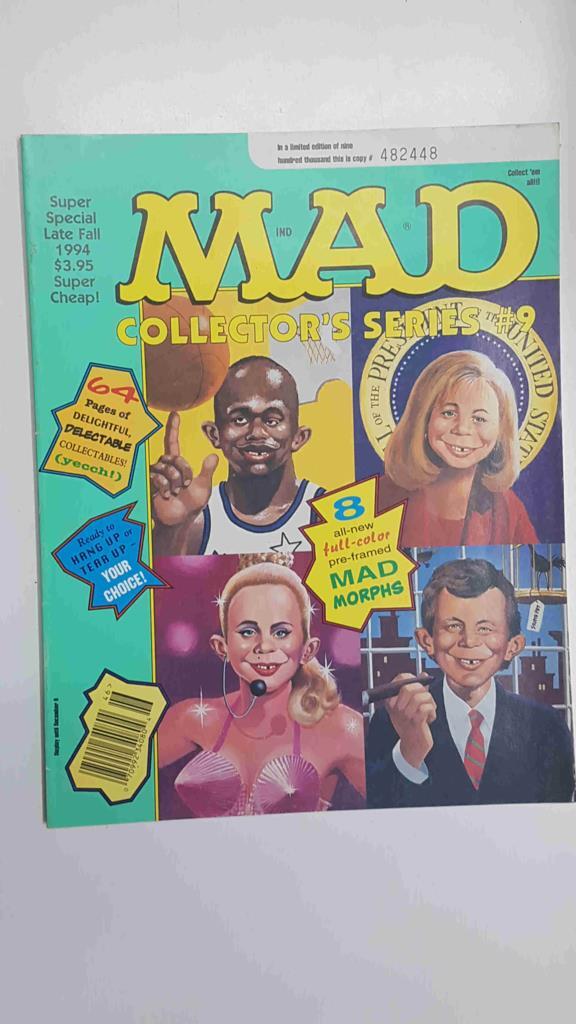 Revista: MAD Super Special num 10 late fall 1994, collector's series 9. Limited edition