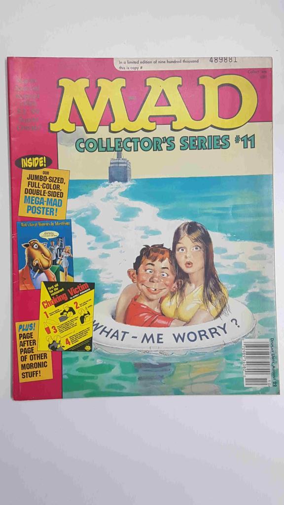 Revista: MAD Super Special num 106 august 1995. MAD collector's series num 11