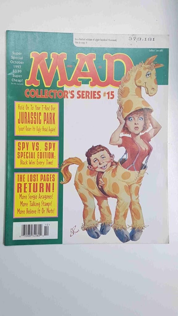 Revista: MAD Super Special num 124 october 1997. Collector's series 15. Limited edition
