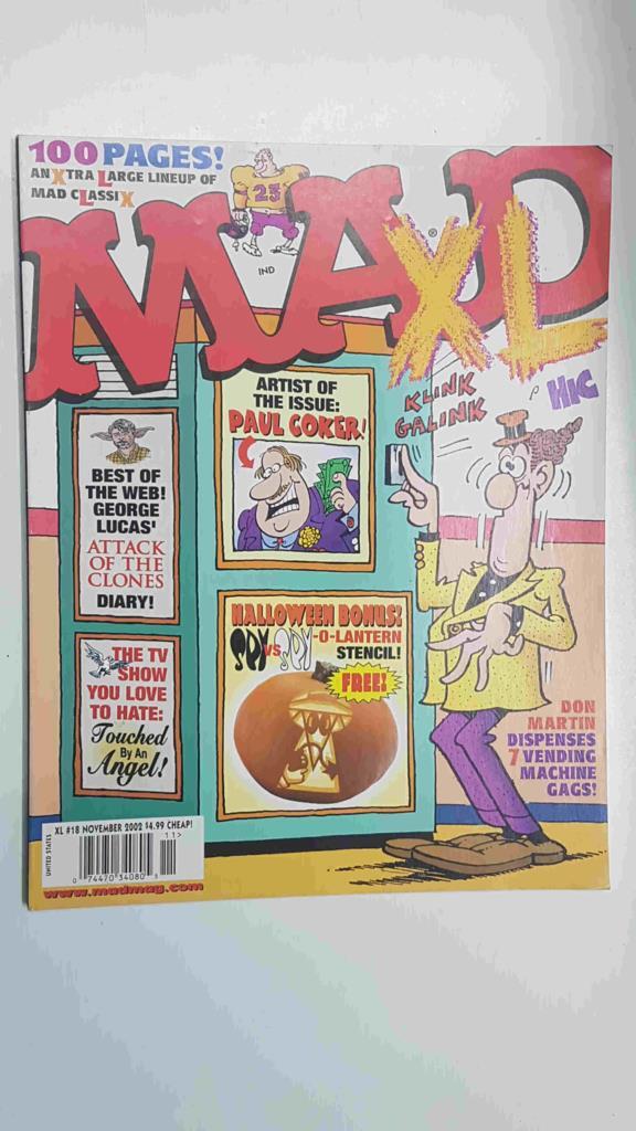 Revista: MAD XL num 18 nov 2002
