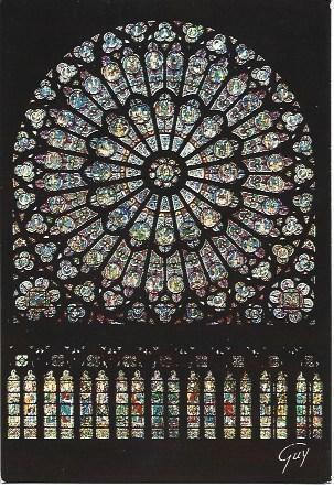 POSTAL L04186: Roseton de Notre Dame de Paris