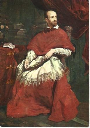 POSTAL L04183: Cardenal Guido Bentivoglio, por Van Dyck