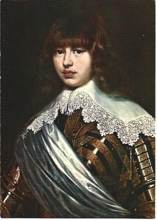 POSTAL L04180: Retrato del Conde Waldemaro Cristiano de Dinamarca