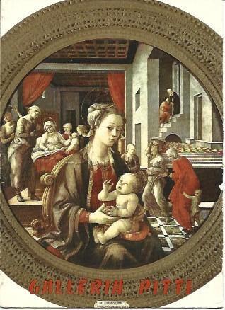 POSTAL L04178: Madonna con el Niño