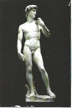 POSTAL L04177: David, por Miguel Angel