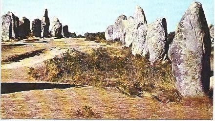 POSTAL L04193: Alienamientos en Carnac, Francia