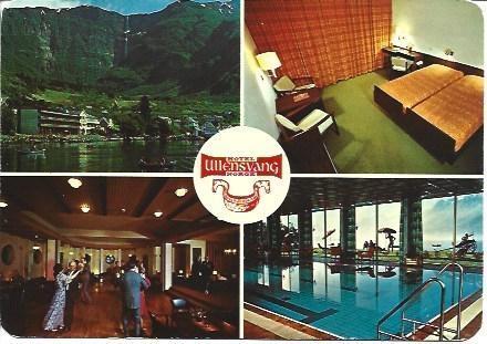 POSTAL L04194: Hotel Ullensvang en Noruega