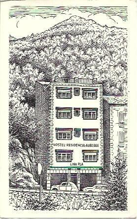 POSTAL L04202: Hotel Lina Pla en Escaldes, Andorra