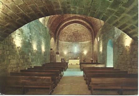 POSTAL L04137: Iglesia de Santa Maria de Lluça, Barcelona