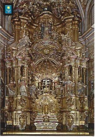POSTAL L04136: Altar Mayor de Santa Maria del Miracle