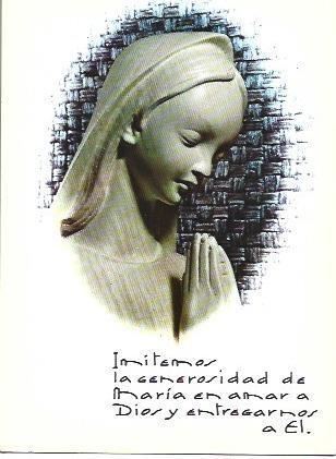 POSTAL L04134: Virgen Maria