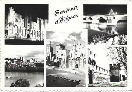 POSTAL L04215: Recuerdo de Avignon, Francia