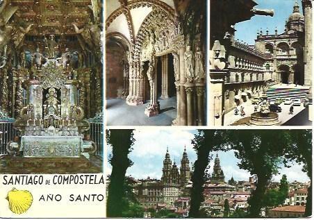 POSTAL L04159: Año Santo de Santiago de Compostela