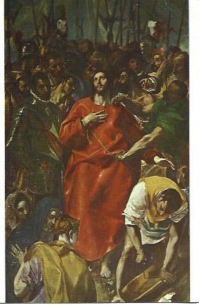 POSTAL L04265: El Expoliom, por El Greco