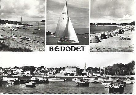 POSTAL L04288: Puerto de Benodet