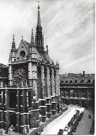 POSTAL L04286: Santa Capilla del Palacio en Paris