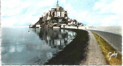 POSTAL L04230: Vista del Mont Saint Michel