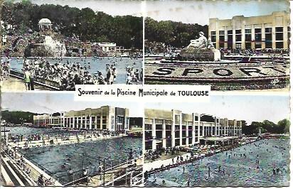 POSTAL L04228: Piscina Municipal de Toulouse