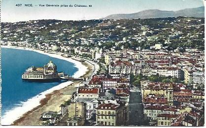POSTAL L04221: Vista general de Niza