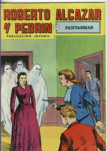 Roberto Alcazar y Pedrin color, numero 179: Fantasmas