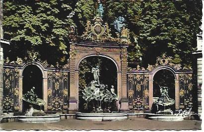 POSTAL L04220: Fuente de Neptuno en Nancy