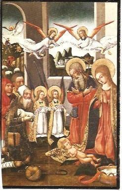 POSTAL L04253: Nacimiento, por el Maestro de Jativa